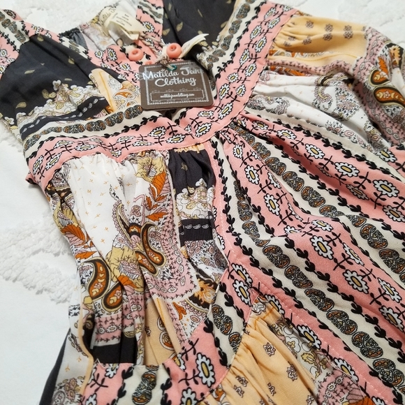 Matilda Jane The Adventure Begins Perfectly Paisley Maxi Dress - Picture 10 of 10